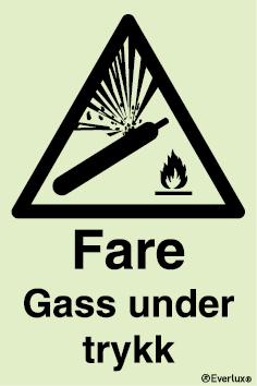 Fare Gass under trykk