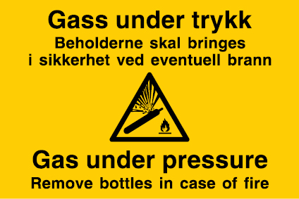 Gass under trykk | Gas under pressure